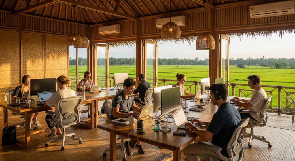 Best coworking spaces in Bali for remote workers