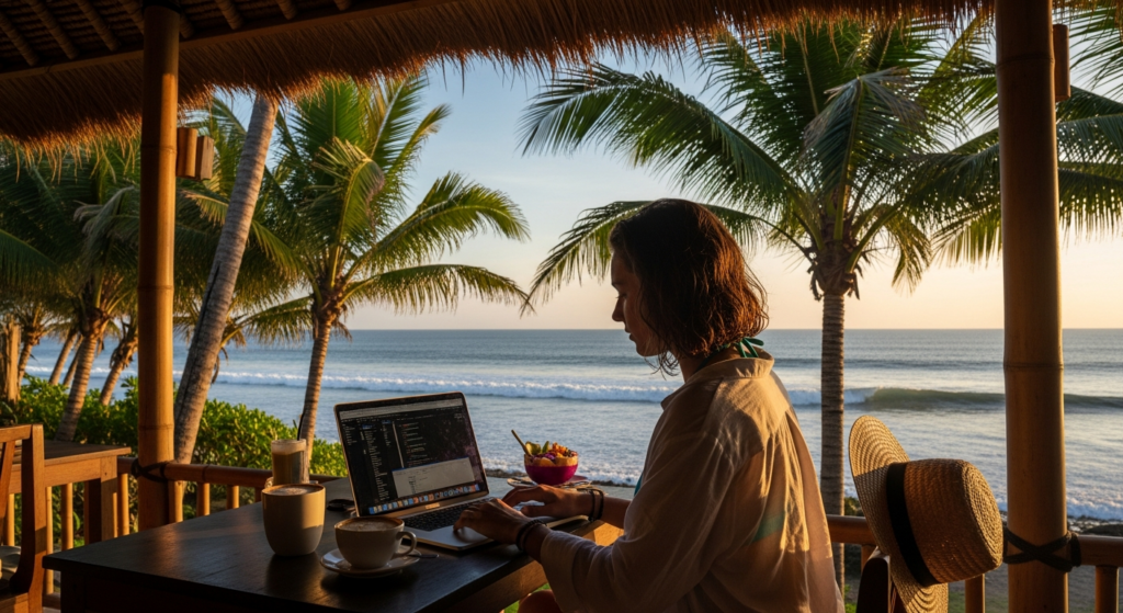 Digital nomad guide Bali for Dubai remote workers
